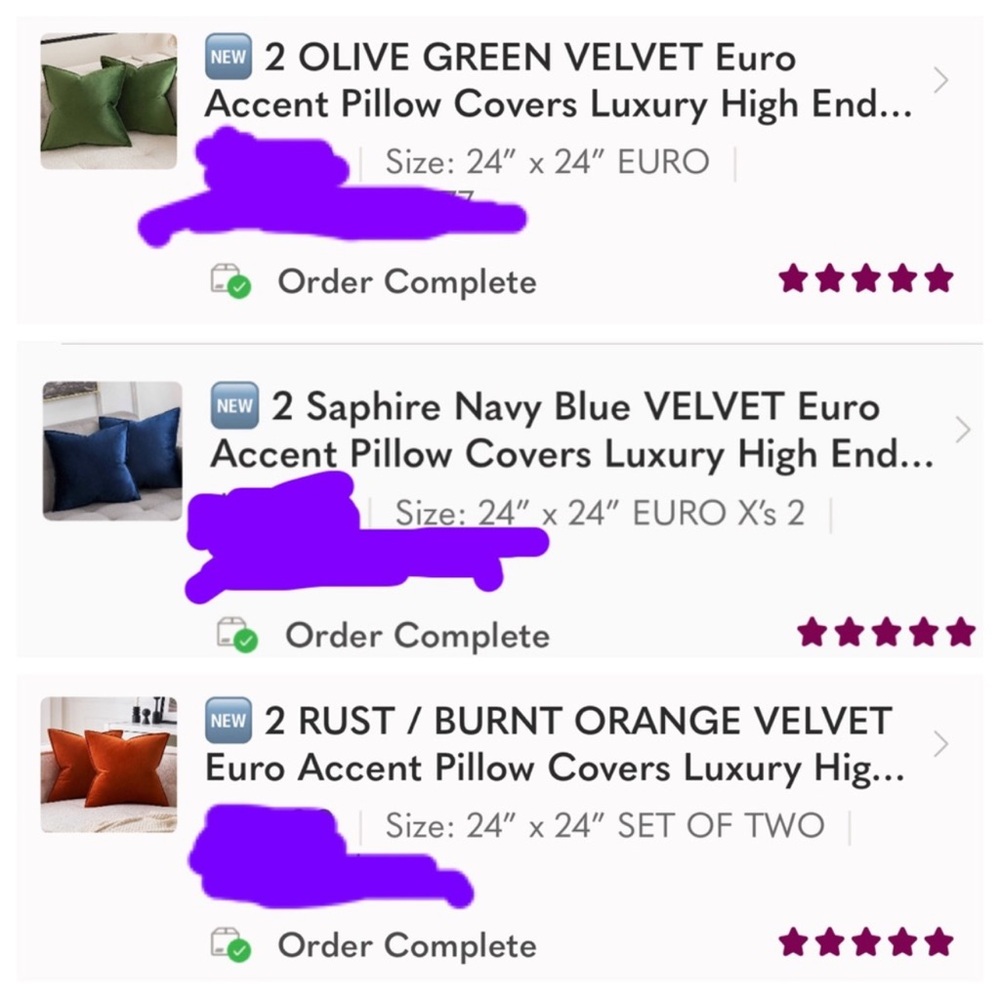 🆕 Chocolate Brown VELVET Euro Accent Pillow Covers Luxury High End Hotel Vibes - Picture 5 of 9